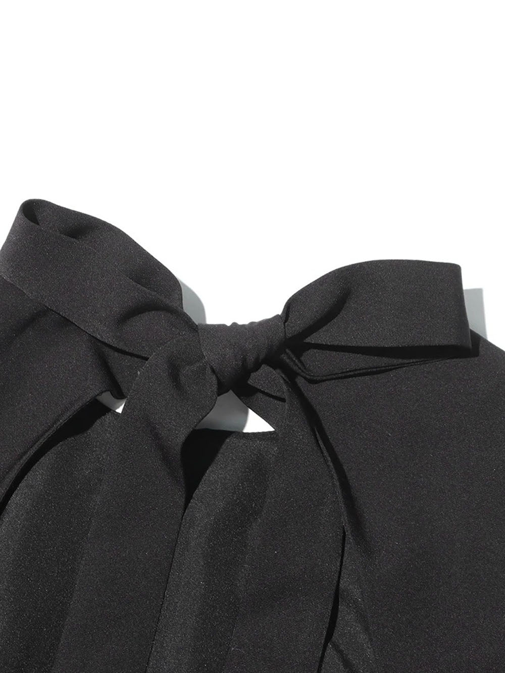 Wren Bow Knot Backless Mini Dress