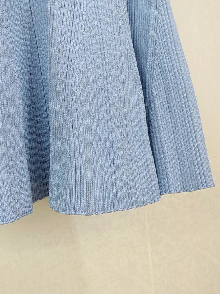 Zia Knitted Mini Dress - Stylish beautiful dress for special occasions | Buy Online