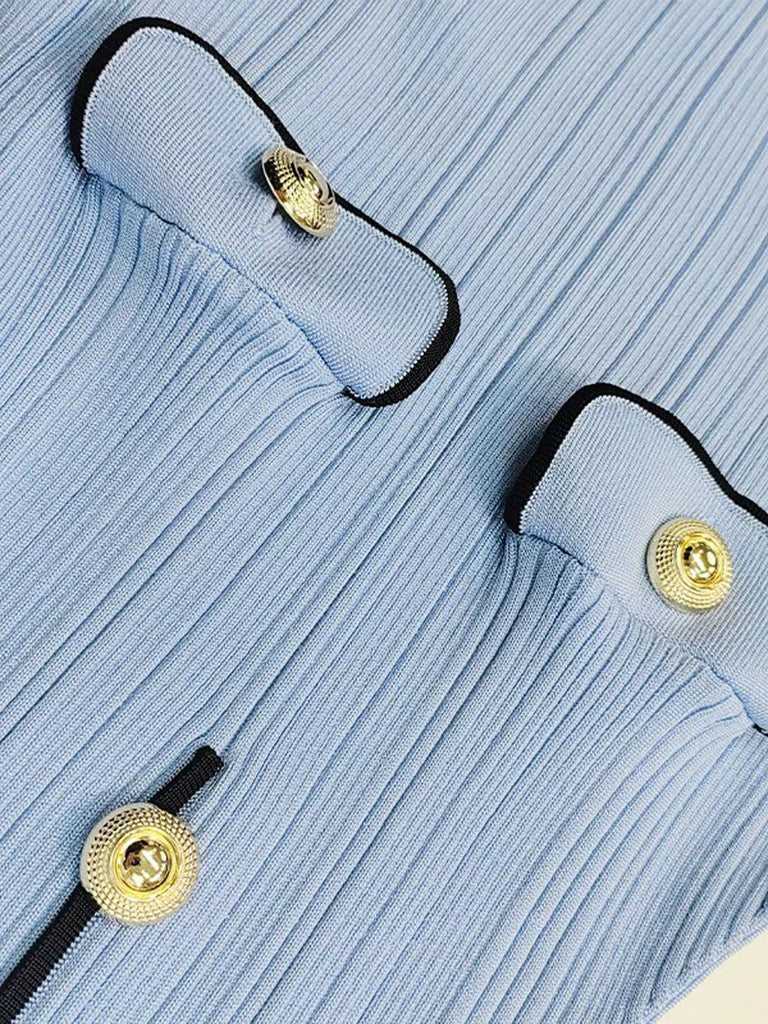 Zia Knitted Mini Dress - Stylish beautiful dress for special occasions | Buy Online